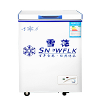 雪花(SNOWFLK)BD/BC-110Q 110升 卧式冷柜 冰柜 小冷柜家用冰柜