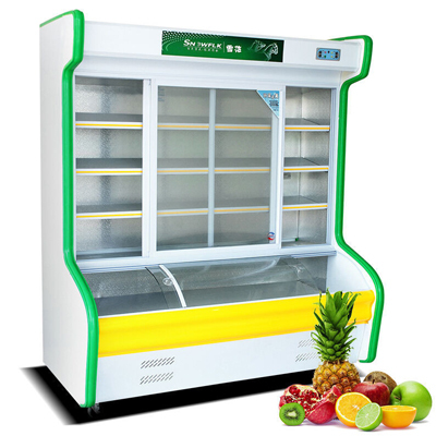雪花(SNOWFLK)LCD-120 1.2米双机 冷藏冷冻冰柜 点菜柜 麻辣烫柜 保鲜柜 冷藏柜 商用展示柜 机械控温