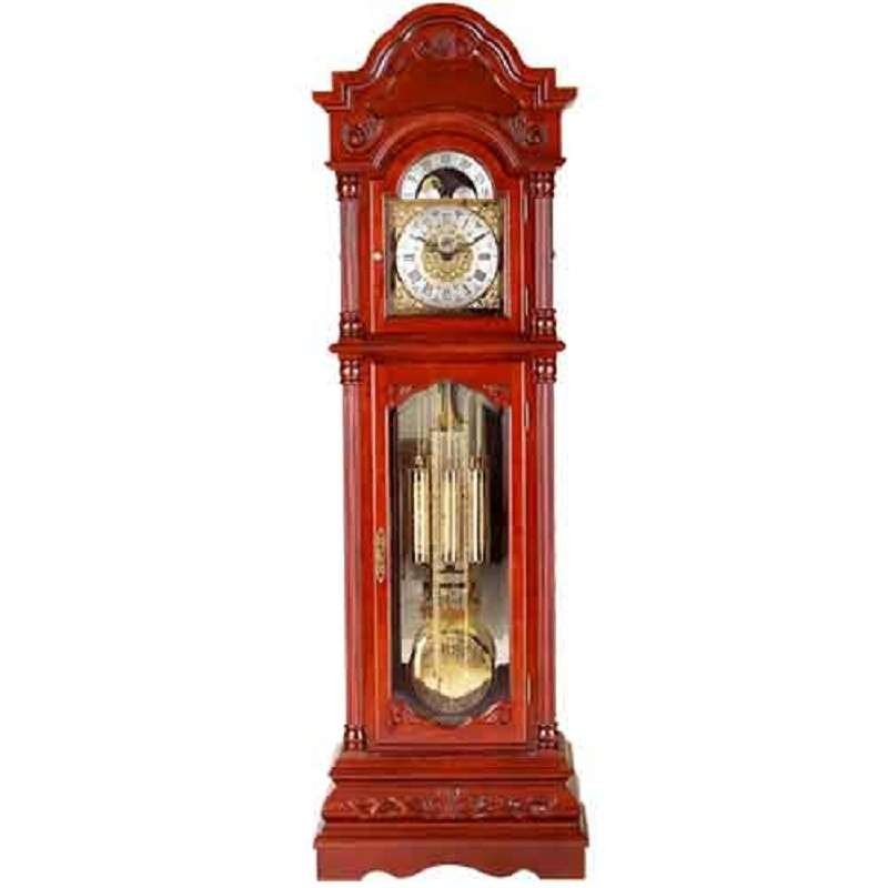 北极星MG9814实木落地钟实木立钟高档椴木机械钟欧式家具装饰钟表