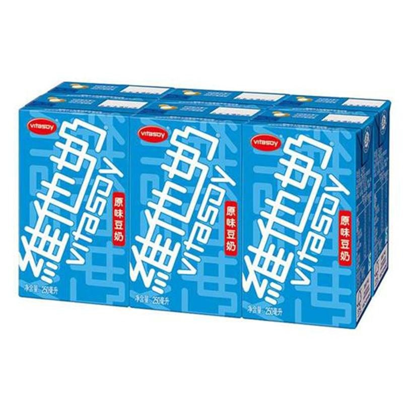 【中粮我买网】维他奶原味豆奶（盒装 250ml*6）