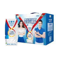【中粮我买网】伊利安慕希希腊风味酸奶 原味 205g*16盒/箱 新老包装随机发