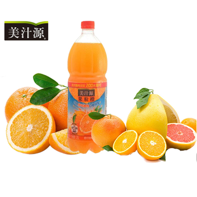 【中粮我买网】美汁源果粒橙(瓶装1.25L)
