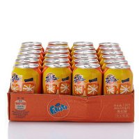 【中粮我买网】【整箱优惠】芬达迷你装330ml*24
