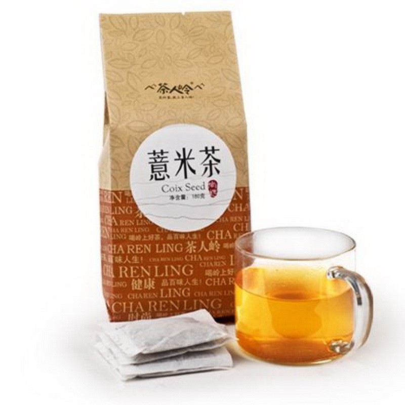 【中粮我买网】茶人岭 薏米茶 袋泡简装 (袋装 180g)