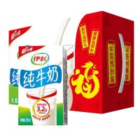 【中粮我买网】 伊利纯牛奶250ml*16/箱