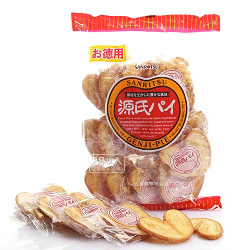 【中粮海外直采】三立德用源氏蝴蝶酥饼294g（日本进口 盒）