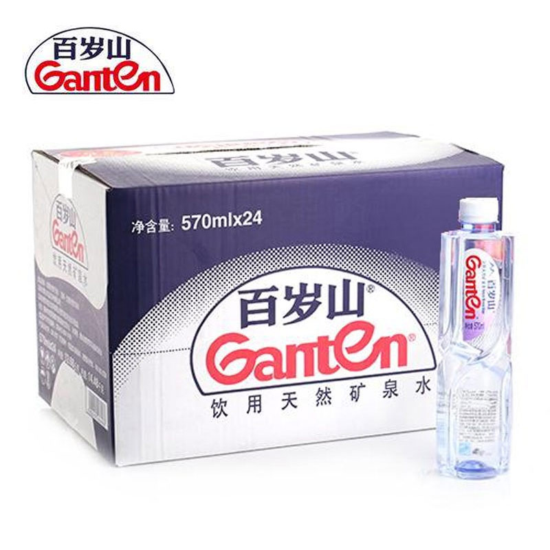 【中粮我买网 】景田 百岁山饮用天然矿泉水 570ml*24