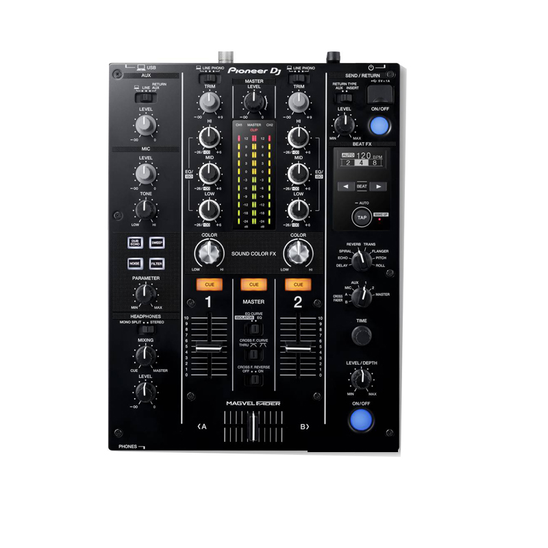 先锋(PIONEER) DJM-450 两路混音器 DJ调音台 其他金属材质