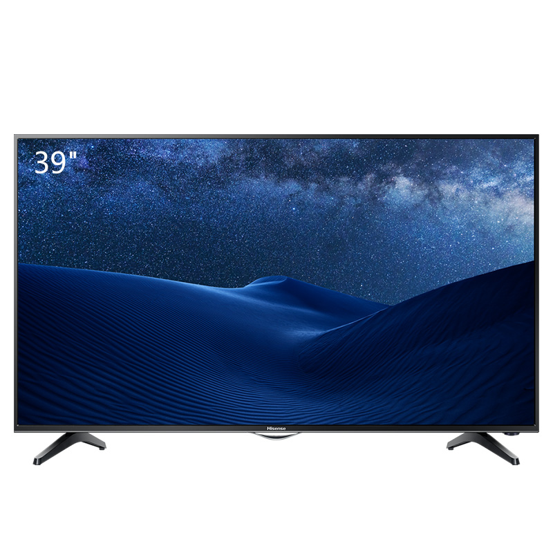 39英寸 高清蓝光 丰富多媒体接口 液晶平板电视 (黑色高光)