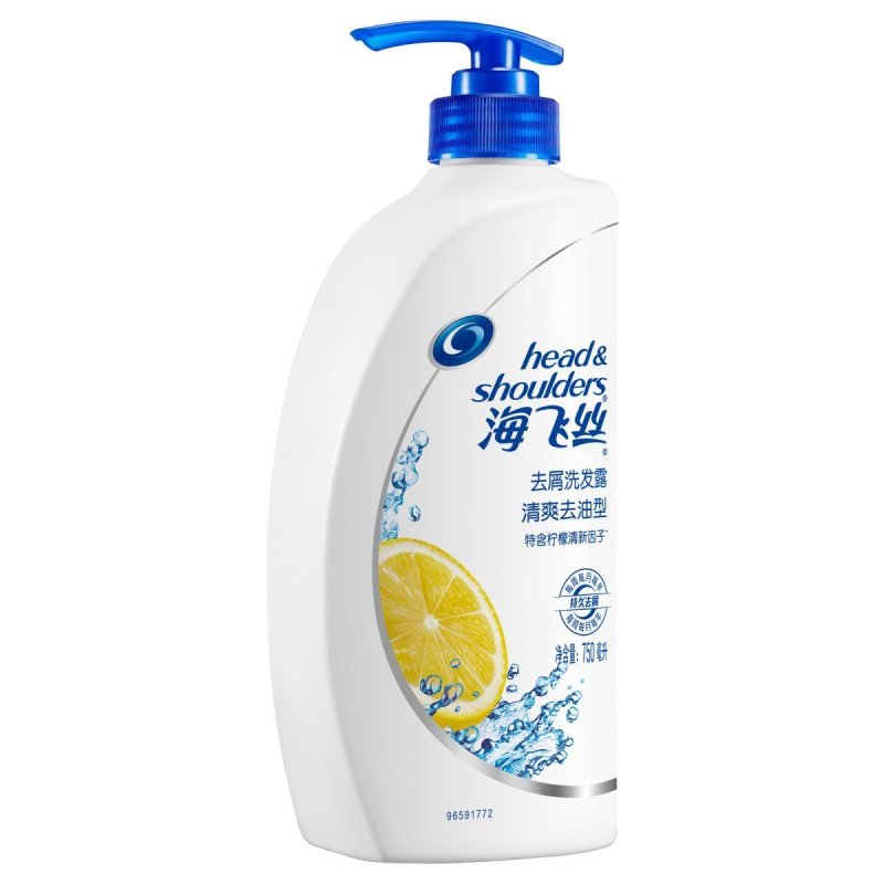 海飞丝去屑洗发露(清爽去油型)750ml（新老包装随机发送）