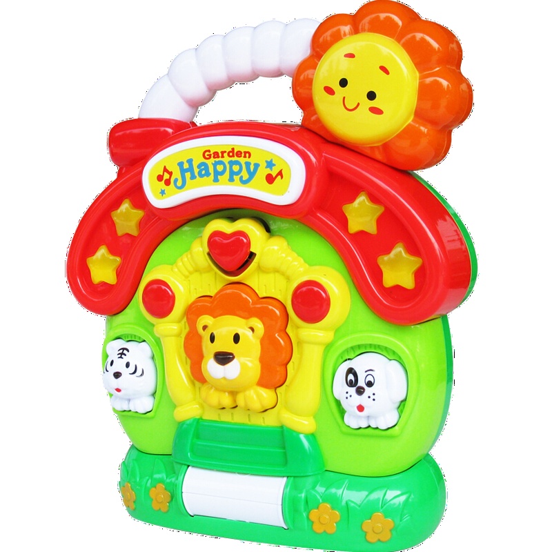 比爱 启乐园 音乐动物学习机 儿童趣味游戏机