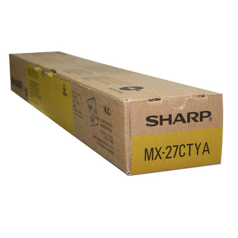 原装 夏普MX-27CTYA黄色墨粉MX-2000L /2300N /27CT碳粉粉盒