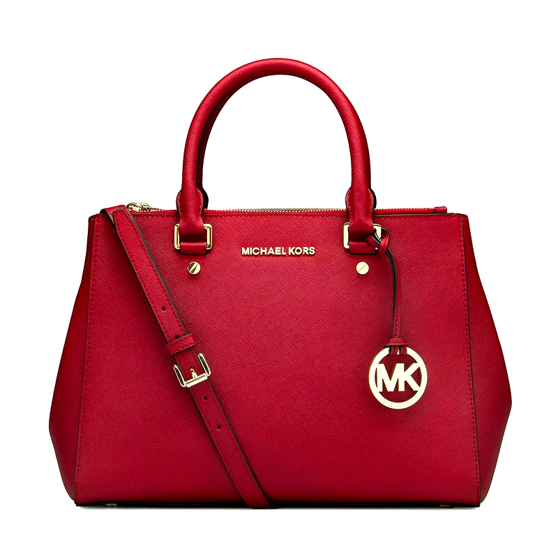 迈克·科尔斯Michael Kors/MK女包 头层牛皮十字纹杀手包小号单肩包女拉链硬手提包斜挎包30F4GSUS5L