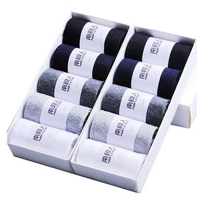 南极人NanJiren[5双装]袜子男士四季船袜常规休闲运动吸汗男袜T3003