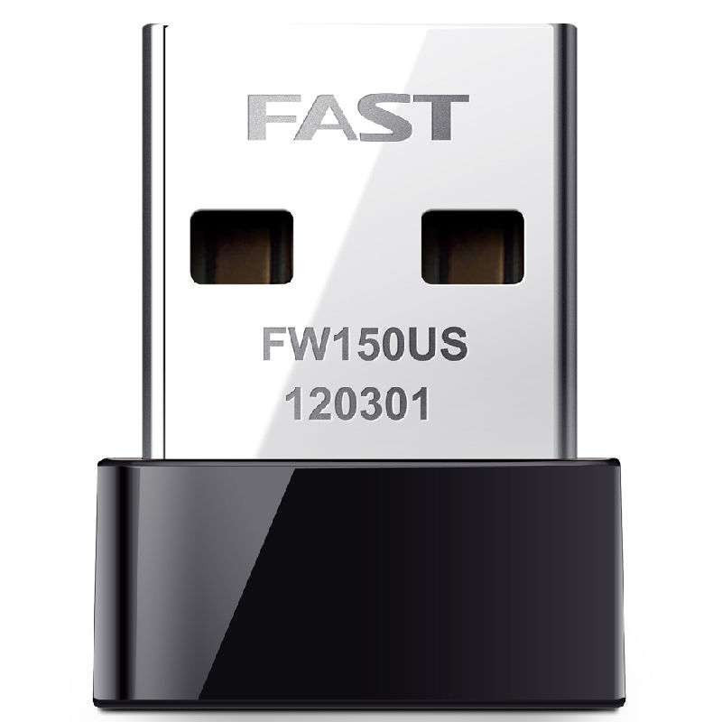 FAST迅捷FW150US迷你usb无线网卡驱动版便携wifi随身隐形模拟AP台式机笔记本电脑信号发射器接收器