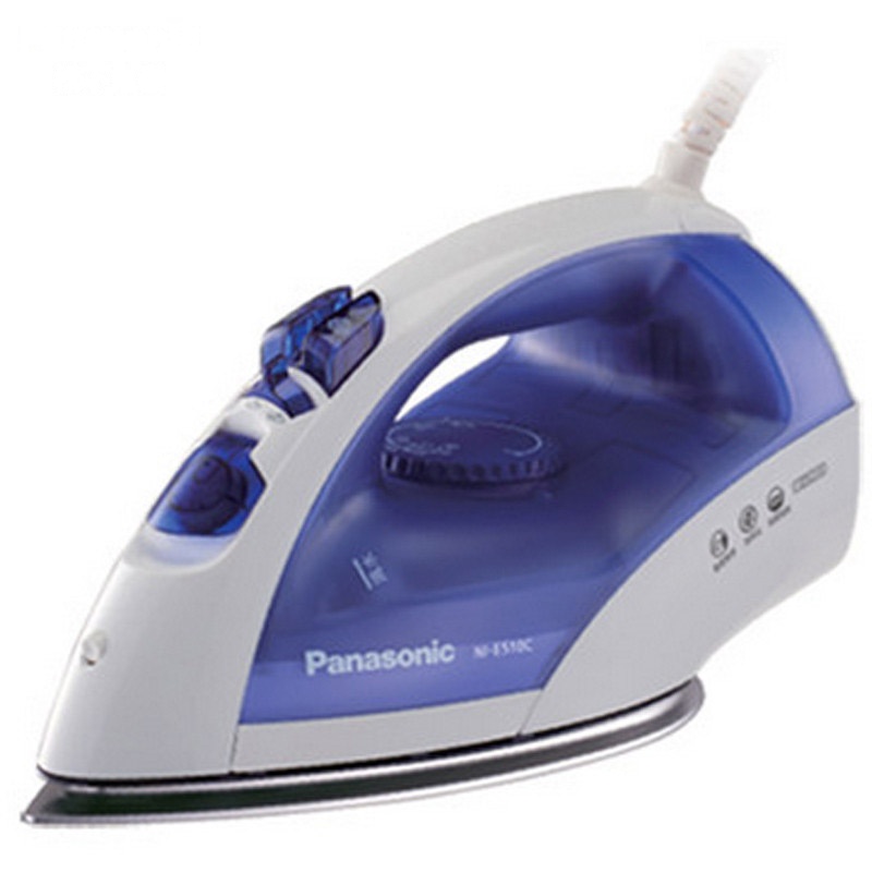 Panasonic/松下蒸汽电熨斗NI-E510C U形底板,U形环绕蒸汽导槽 垂直熨烫