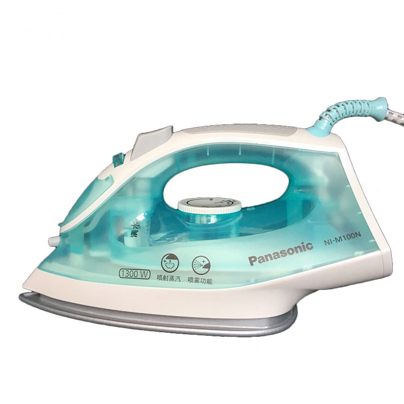 Panasonic/松下蒸汽熨斗家用 小型手持立式NI-M100N电烫斗5档干湿两用电熨斗
