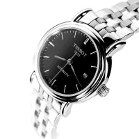 天梭(TISSOT)卡森系列黑盘女表T95.1.183.51