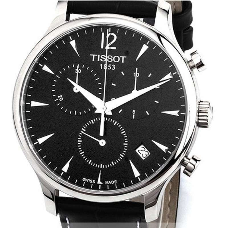 瑞士正品天梭T063.617.16.057.00石英时尚男士手表