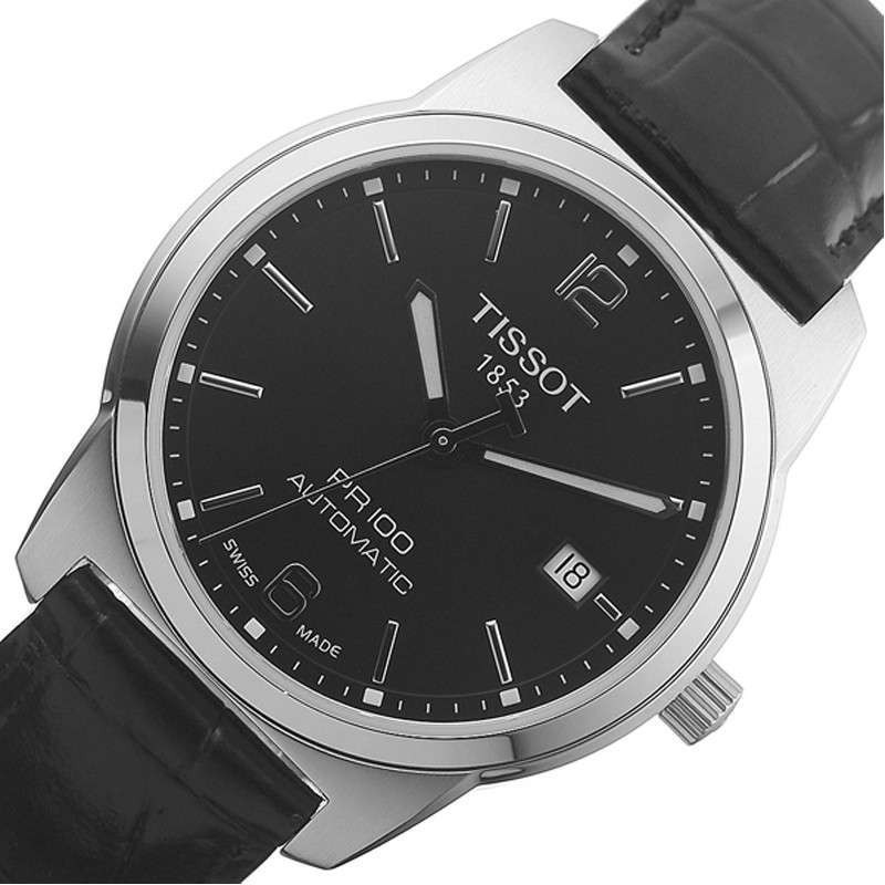 天梭Tissot手表PR100系列自动机械男表T049.407.16.057.00