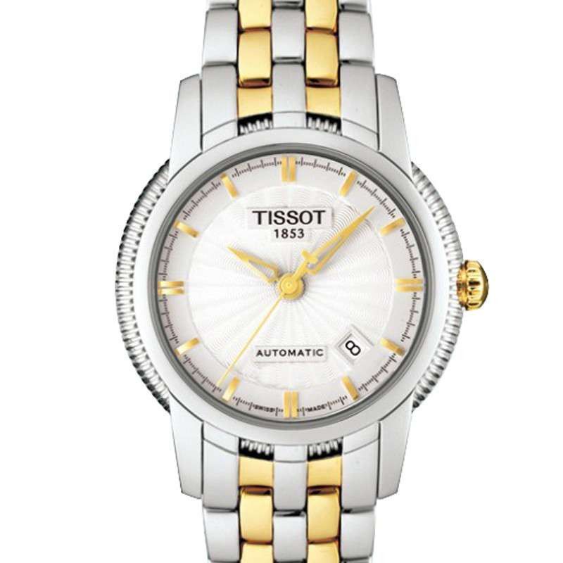 天梭Tissot手表宝环系列自动机械女表T97.2.183.31