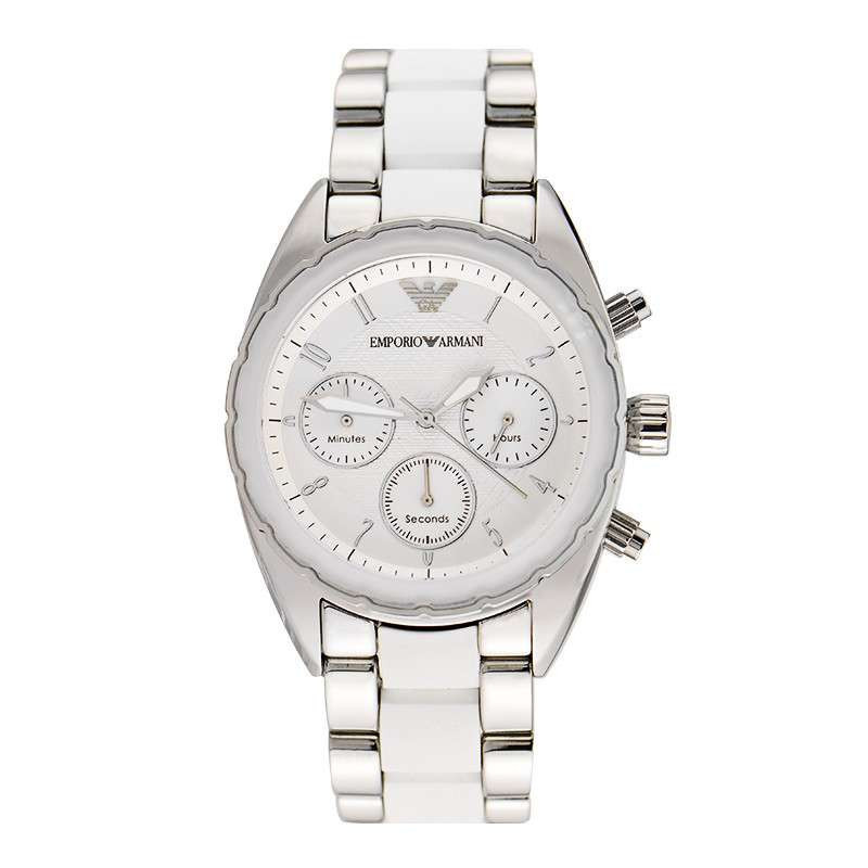 ARMANI阿玛尼 个性商务休闲女表 六针多功能女士手表 两色精致时尚个性女装手表女 AR5940/5942