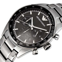 阿玛尼手表 休闲运动商务男表 多功能计时商务手表男 蝴蝶扣三针时尚大气男表 正品AR5980