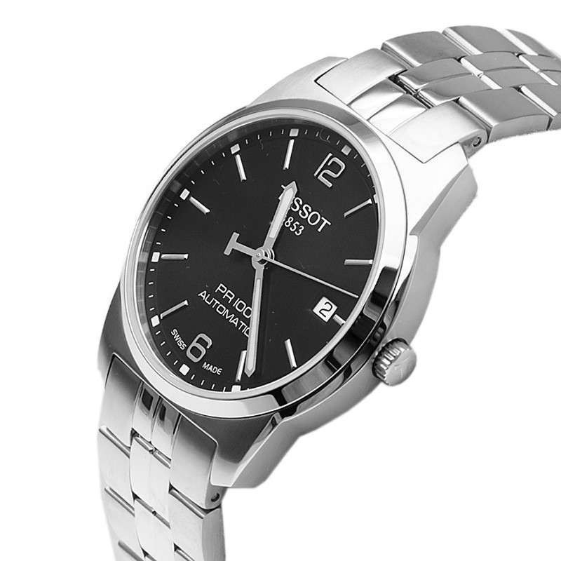 天梭Tissot手表PR 100系列自动机械男表T049.407.11.057.00