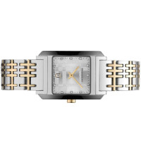 BURBERRY 巴宝莉 格纹时尚石英钢带白色女表 BU1584