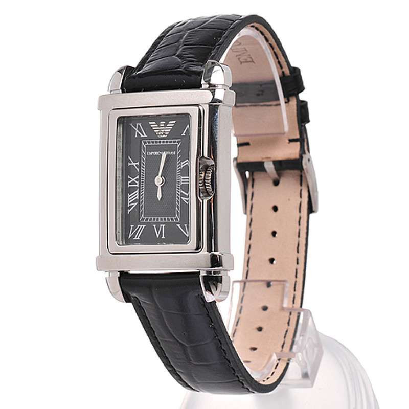 阿玛尼Armani男士手表石英表男表方形石英男士腕表AR0257