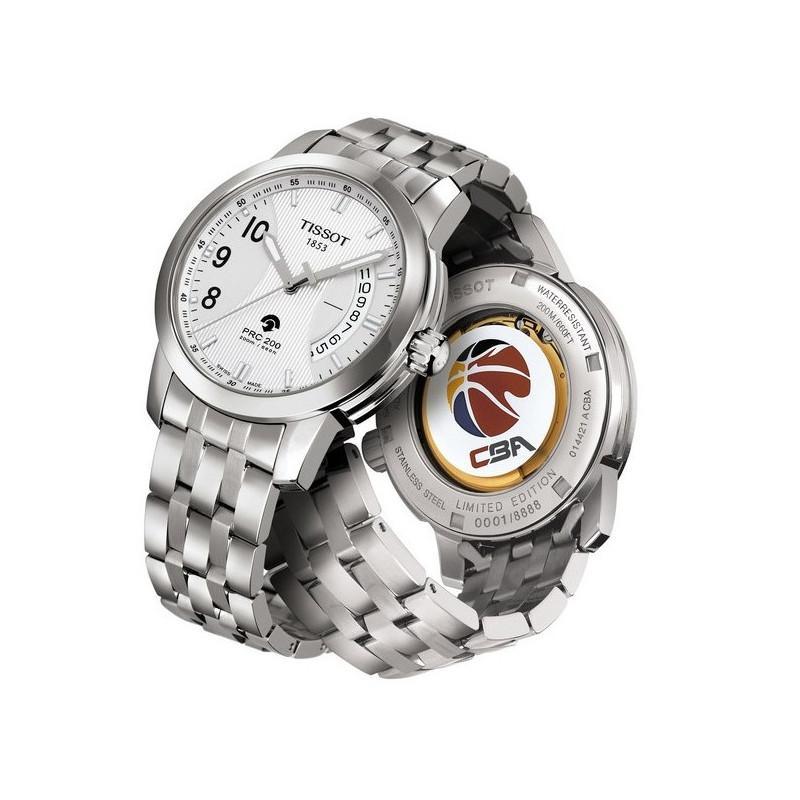 天梭(TISSOT)PRC 200系列男士人动电能表T014.421.11.037.01