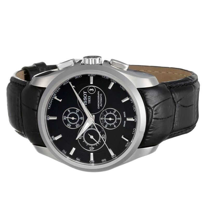 天梭TISSOT-库图系列机械男表T035.627.16.051.00