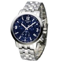天梭(TISSOT)手表俊雅系列石英钢带男士手表T055.417.11.047.00