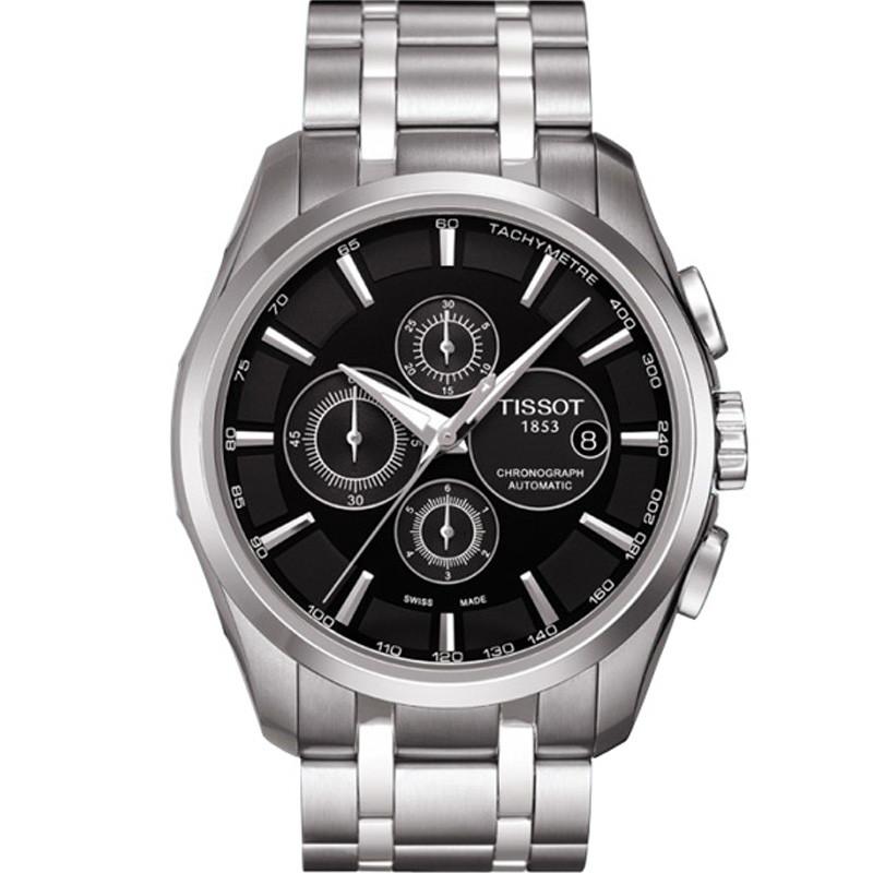 天梭(TISSOT)库图系列钢带自动机械男表 T035.627.11.051.00