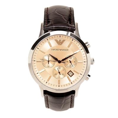 Armani/阿玛尼手表时尚多功能计时石英表男表休闲男士手表男腕表AR2448AR2434AR2473AR2460