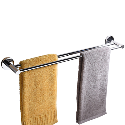 莱尔诗丹 LARSD 铜质 卫浴挂件 毛巾架 毛巾杆 双杆浴巾架