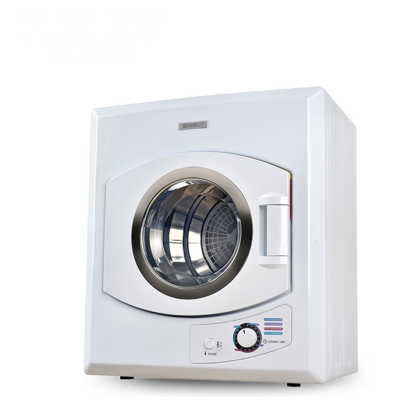康标(konbuy) 5kg滚筒烘干机 家用滚筒干衣机烘衣机 宝宝衣物烘干机无
