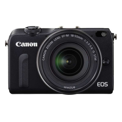 佳能 数码微单相机 EOS M2KIT(EF-M18-55ISSTM)(黑)+EOS时尚单肩摄影包