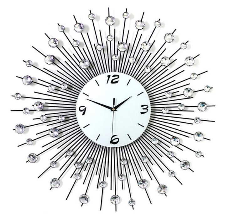 久久达超大号客厅挂钟 现代创意时尚简约艺术静音钟表石英钟