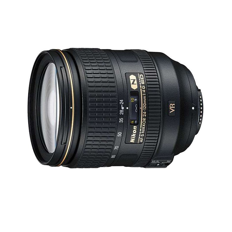 尼康(Nikon) AF-S VR 24-120mm f/4G标准变焦防抖镜头 ( 拆机版）（官方标配）