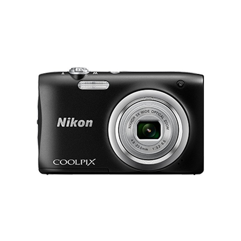 尼康（Nikon） Coolpix A100 便携数码相机（套餐二）(2048万像素 2.7英寸 5倍光学变焦 )黑色