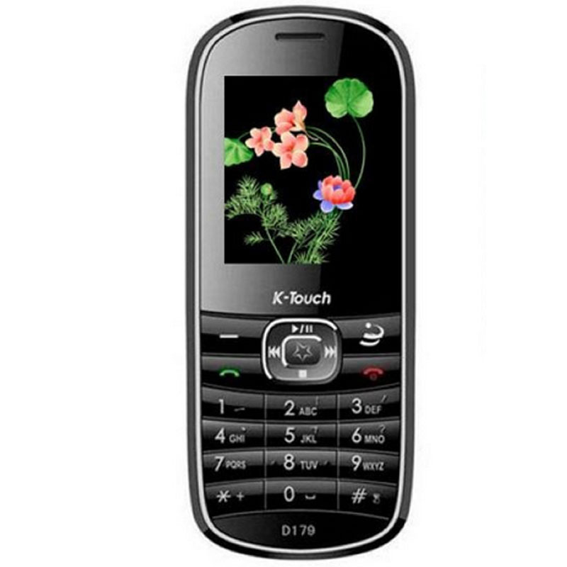 K-Touch/天语 D178 1.8屏电信双卡双模手机 支持电信4G卡 黑色 双电池,送耳机+2G内存卡
