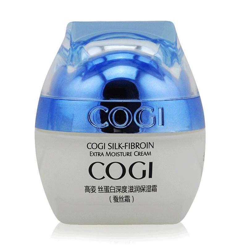 高姿(COGI)丝蛋白深度滋润保湿霜（蚕丝霜）50g蚕丝霜 100%专柜化妆品包邮