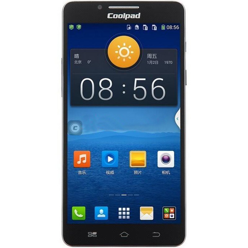 Coolpad酷派 S6 9190L（冰海蓝）（2G+16G） 电信4G智能手机 双卡 四核 5.95英寸 1300万