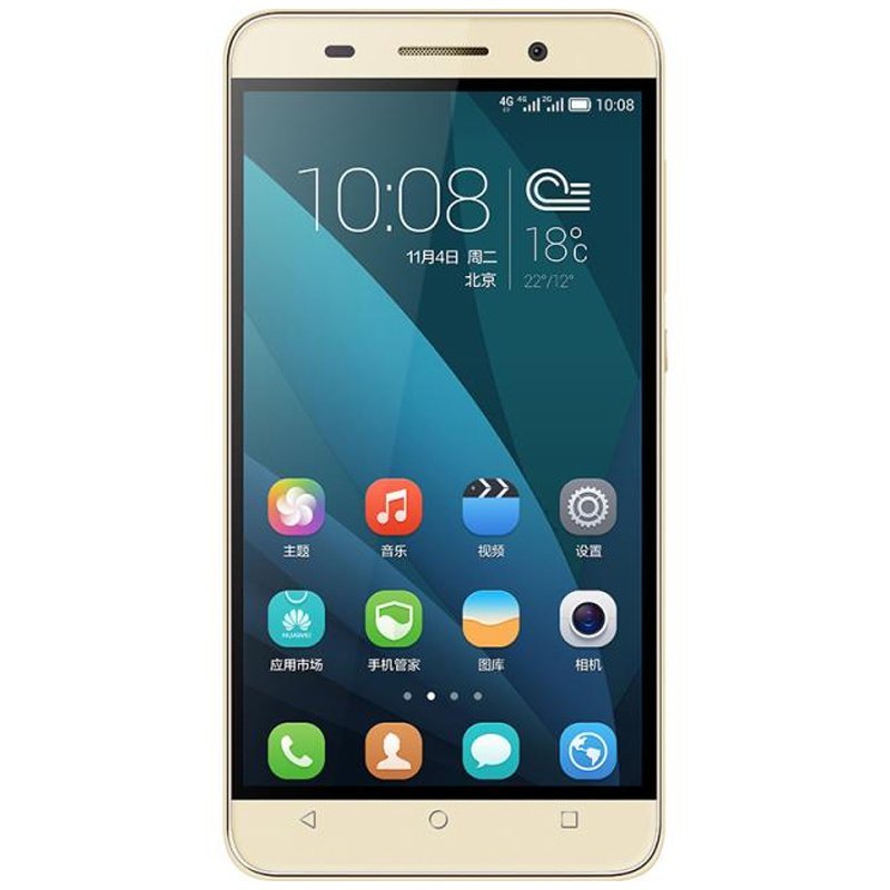华为荣耀畅玩4X（CHE-TL00H）（2GB RAM）移动4G（金色）