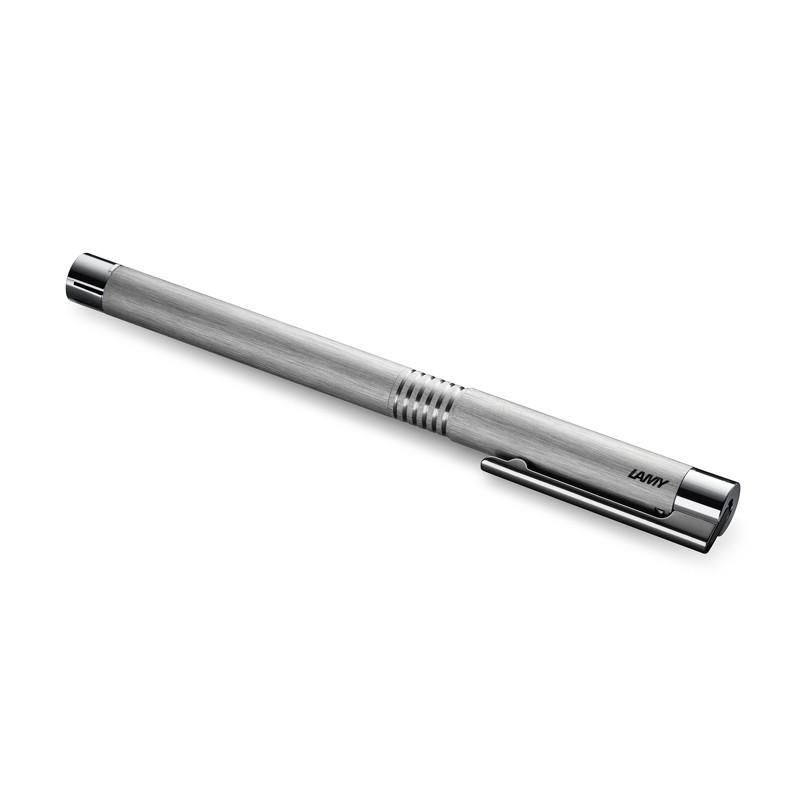 LAMY 凌美连环不锈钢系列磨砂钢杆墨水笔 浅灰色0.7mm