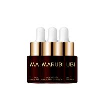 MARUBI丸美眼霜化妆品套装 眼部多元修护精华素5ml*3支 中小样旅行便携装细纹干纹眼部淡化护理护肤品女