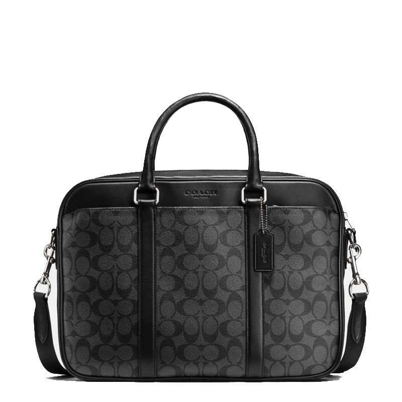 COACH/蔻驰PVC手提单肩商务男包 电脑包公文包 71794