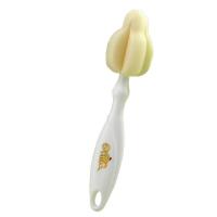 日康正品 RK-3509 两用奶嘴刷 海绵耐用奶嘴刷