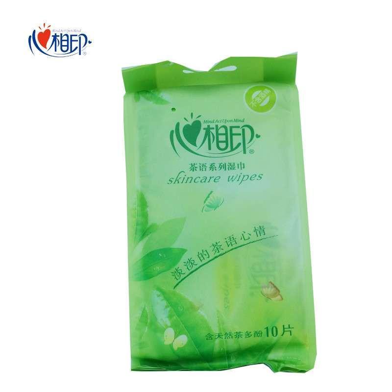 心相印茶语系列湿纸巾独立装10片*3包 XCR001